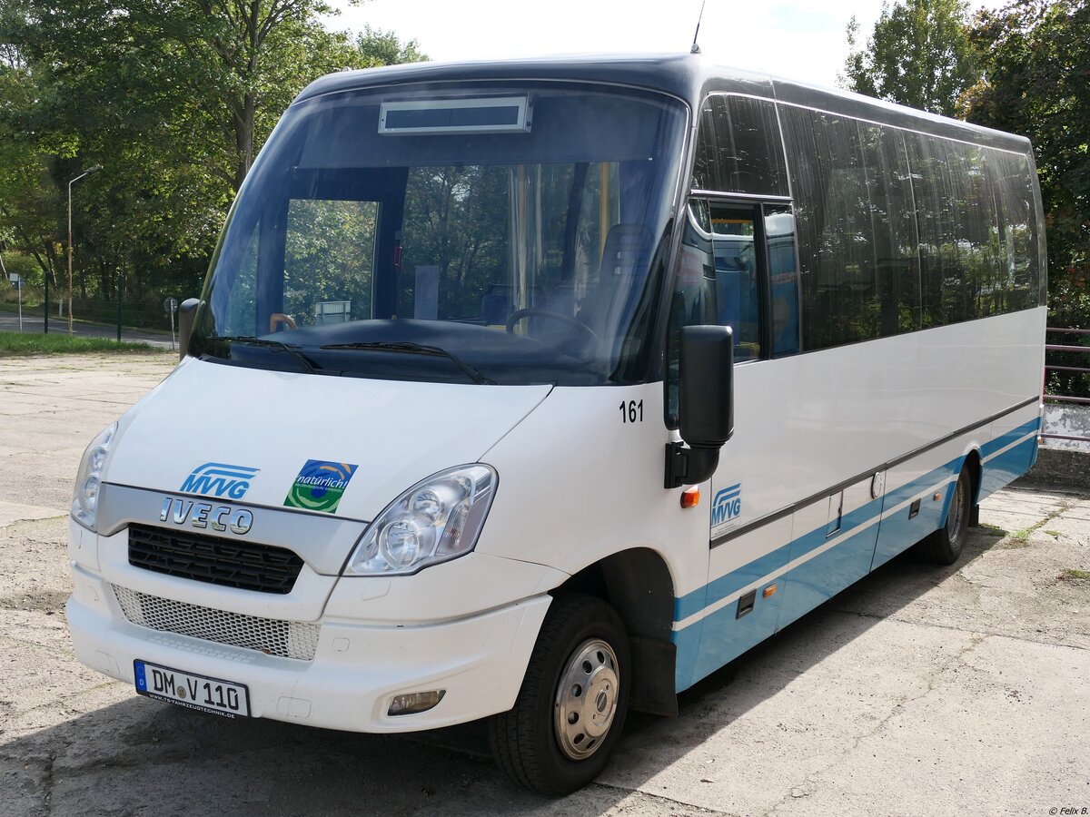 Iveco Daily mit TS-Aufbau der MVVG in Woldegk.