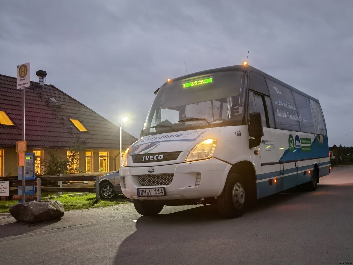 Iveco Daily mit TS-Aufbau der MVVG in Waren.