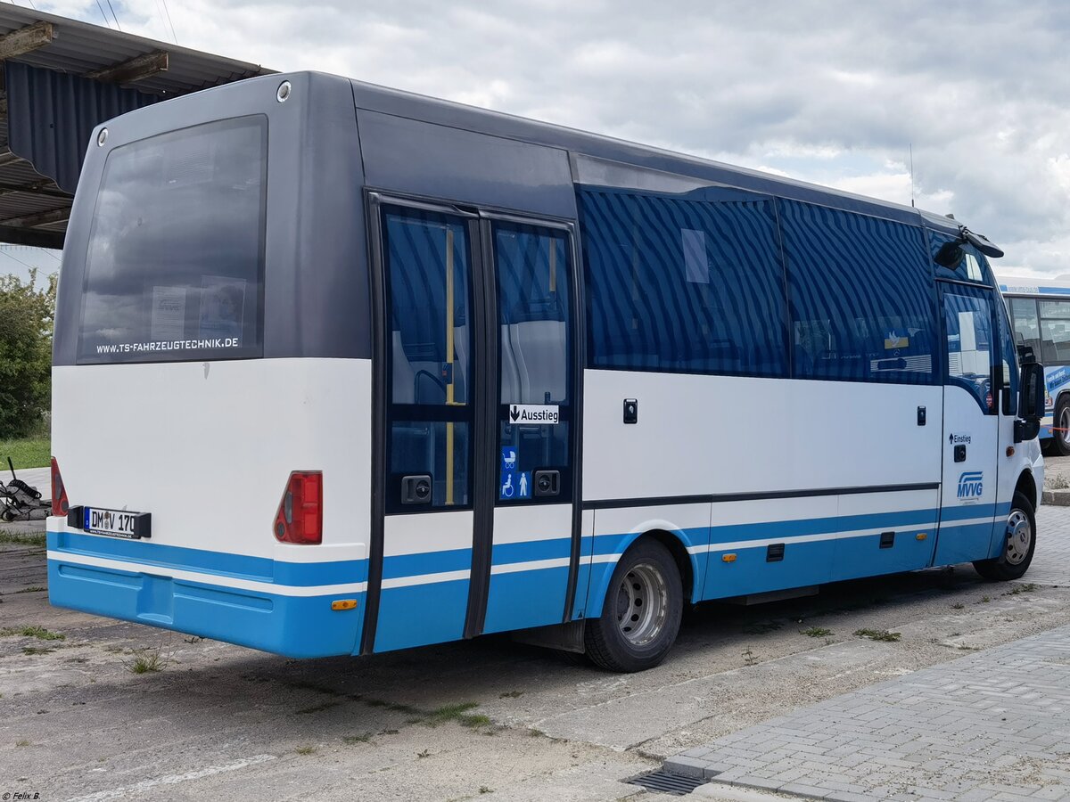 Iveco Daily mit TS-Aufbau der MVVG in Neubrandenburg.