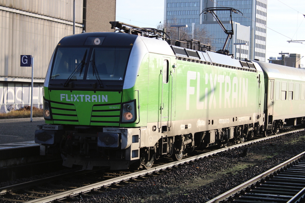 Kaum aus Rostock in Hannover angekommen kab es für mich die 1. grüne 193er.11.01.2020