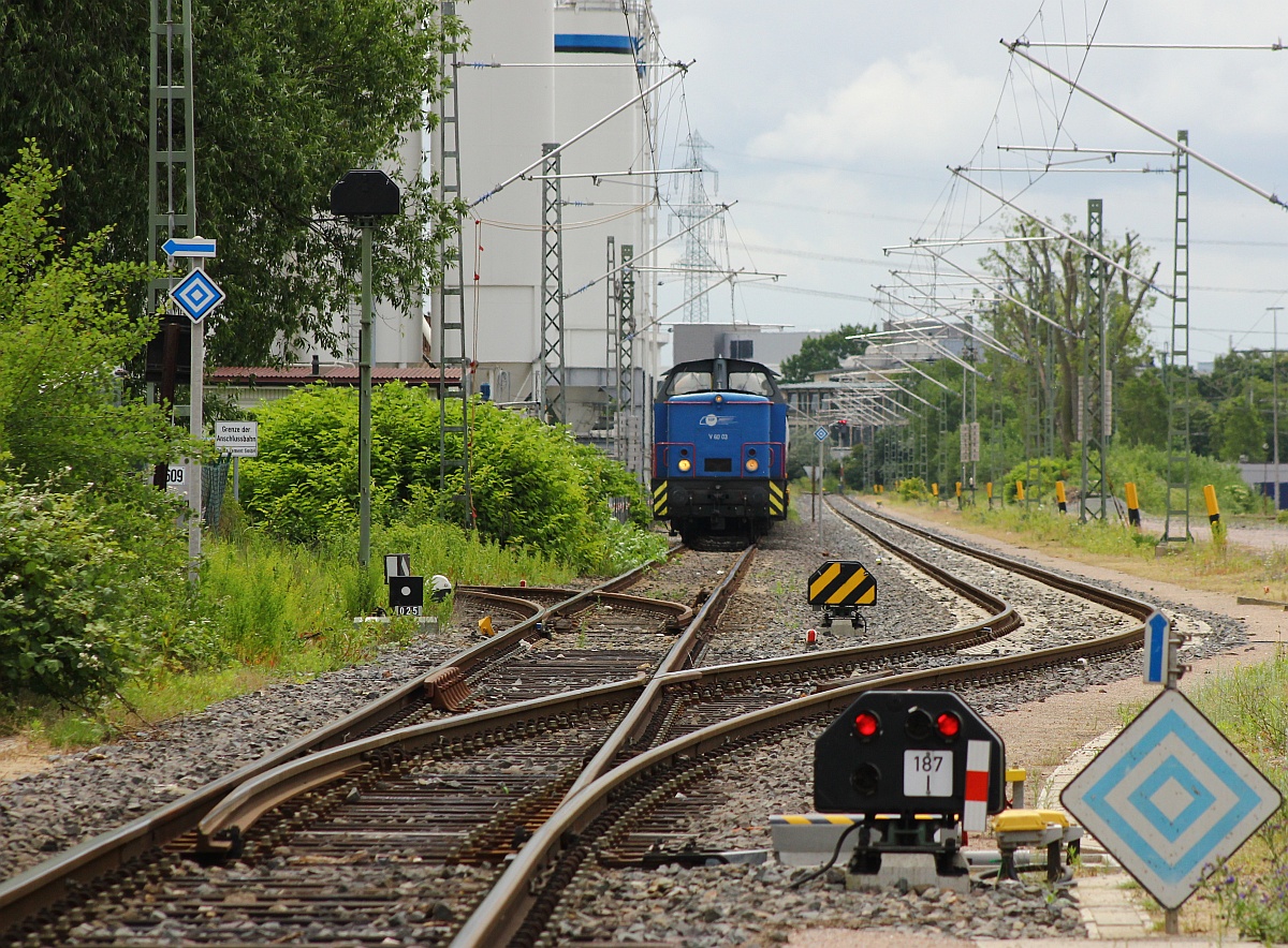 Kult Diesel im/aus dem Osten...V60D oder EGP V60.03/3345 205-9(LEW 1969, 12383)steht hier am Zementwerk in HH-Hohe Schaar und wartet auf die Abfahrt. 16.06.2015