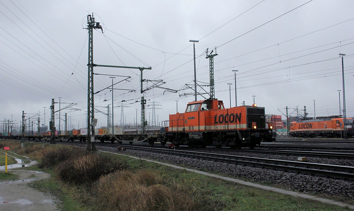 Locon 213/ 214 03-6 Altenwerder/Dradenau 22.12.2018