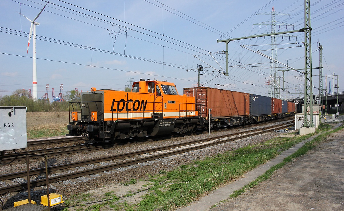 Locon 216/1214 007-7 Umspannwerk 01.04.2017