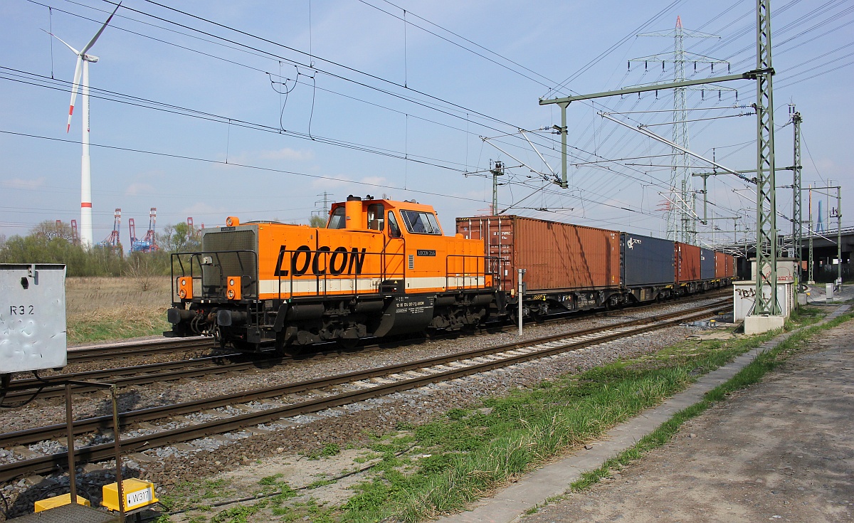 Locon 216/214 007-7 Dradenau 01.04.2017