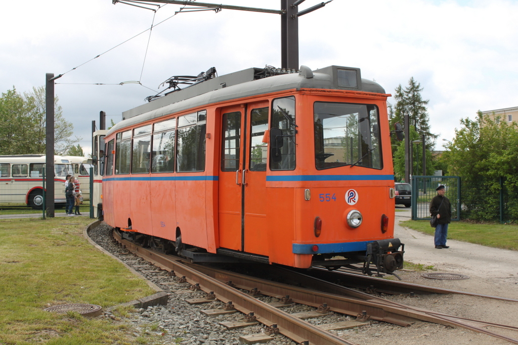 LOWA-Wagen 554 am 20.05.2017 in Rostock-Marienehe.