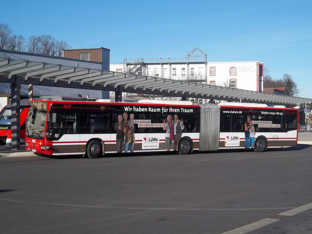 Lüdenscheid Bahnhof,Hier fährt die 54 nach Plettenberg aufgenommen 4.5.13 