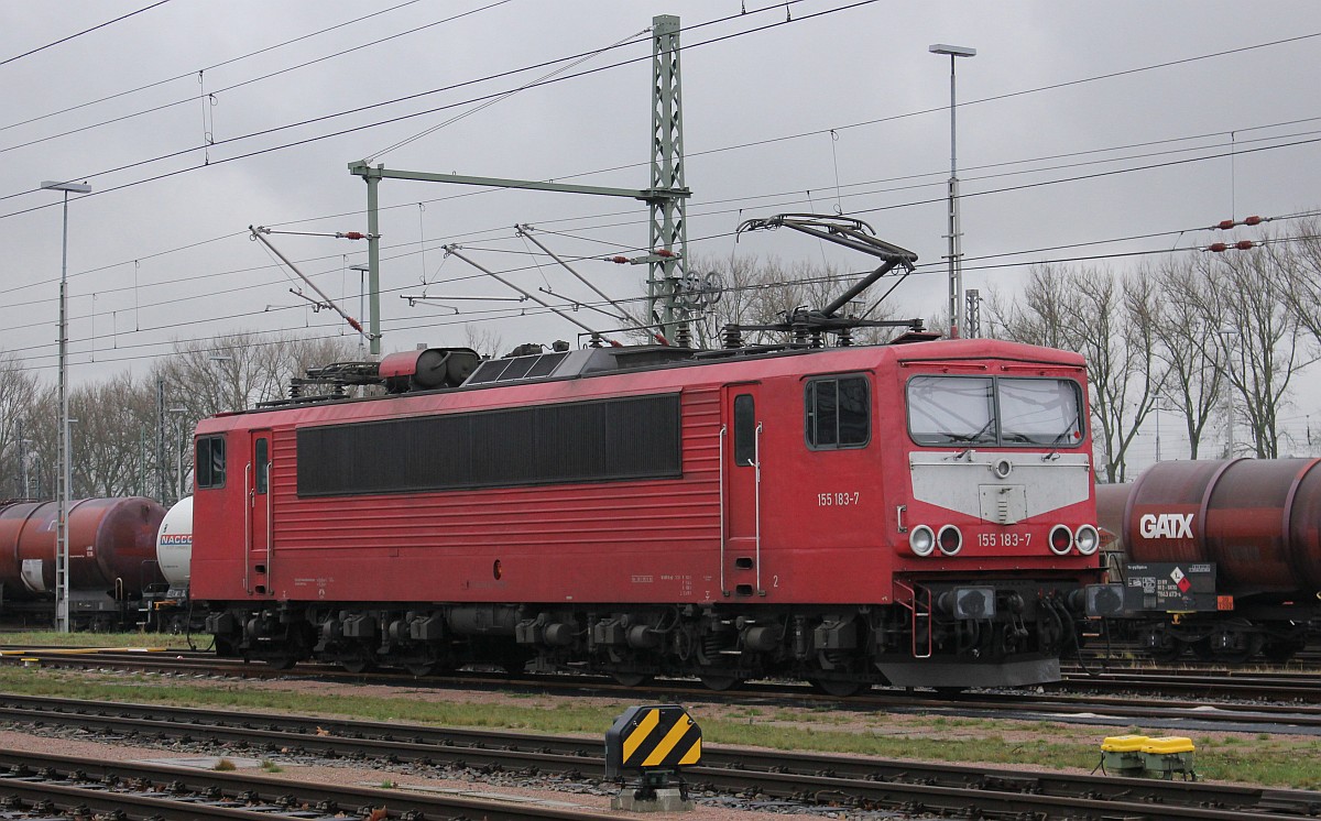 MAFD 155 183-7  Nasses Dreieck  Hohe Schaar 22.1.2.2018