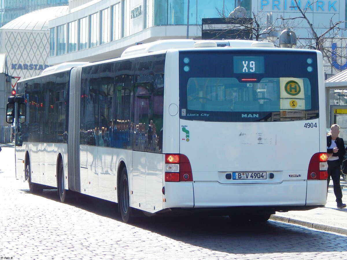 MAN Lion's City der BVG in Berlin.