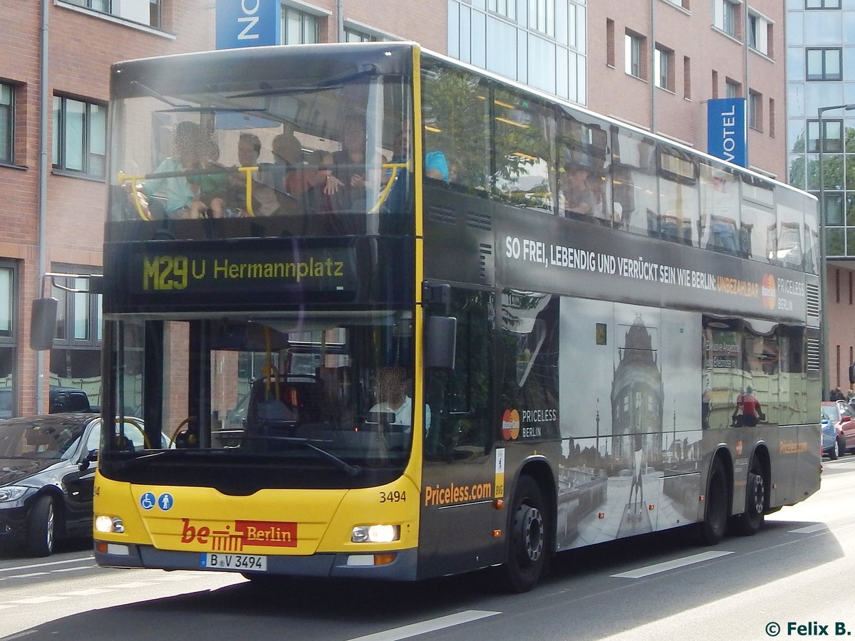 MAN Lion's City DD der BVG in Berlin.