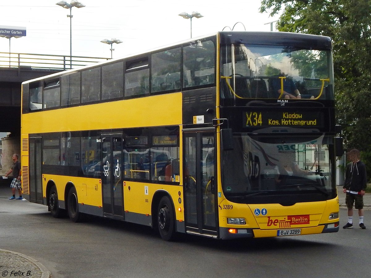 MAN Lion's City DD der BVG in Berlin. 