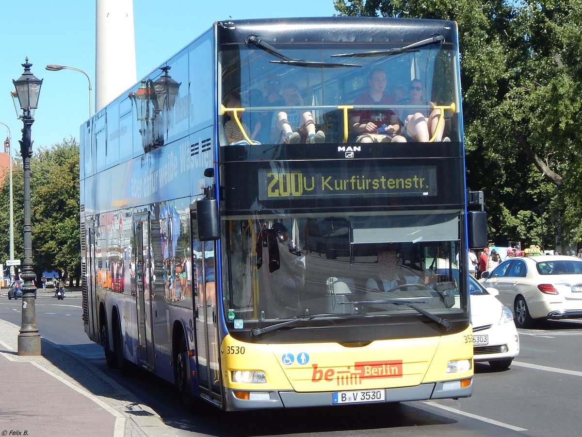 MAN Lion's City DD der BVG in Berlin. 