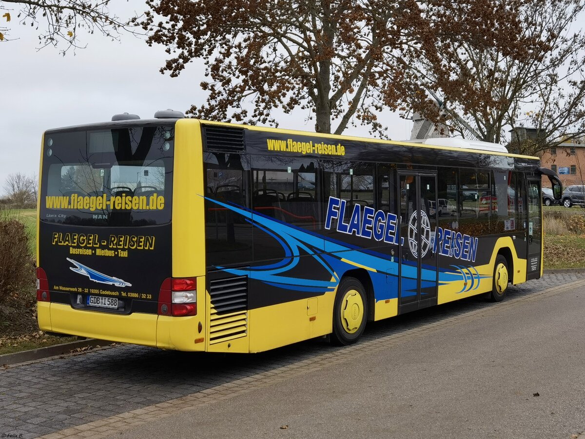 MAN Lion's City LE Ü von Flaegel Reisen aus Deutschland in Malchow.