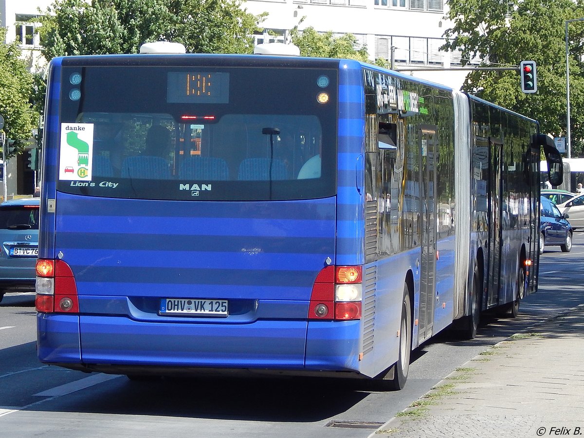 MAN Lion's City von Oberhavel Verkehrsgesellschaft mbH in Berlin.