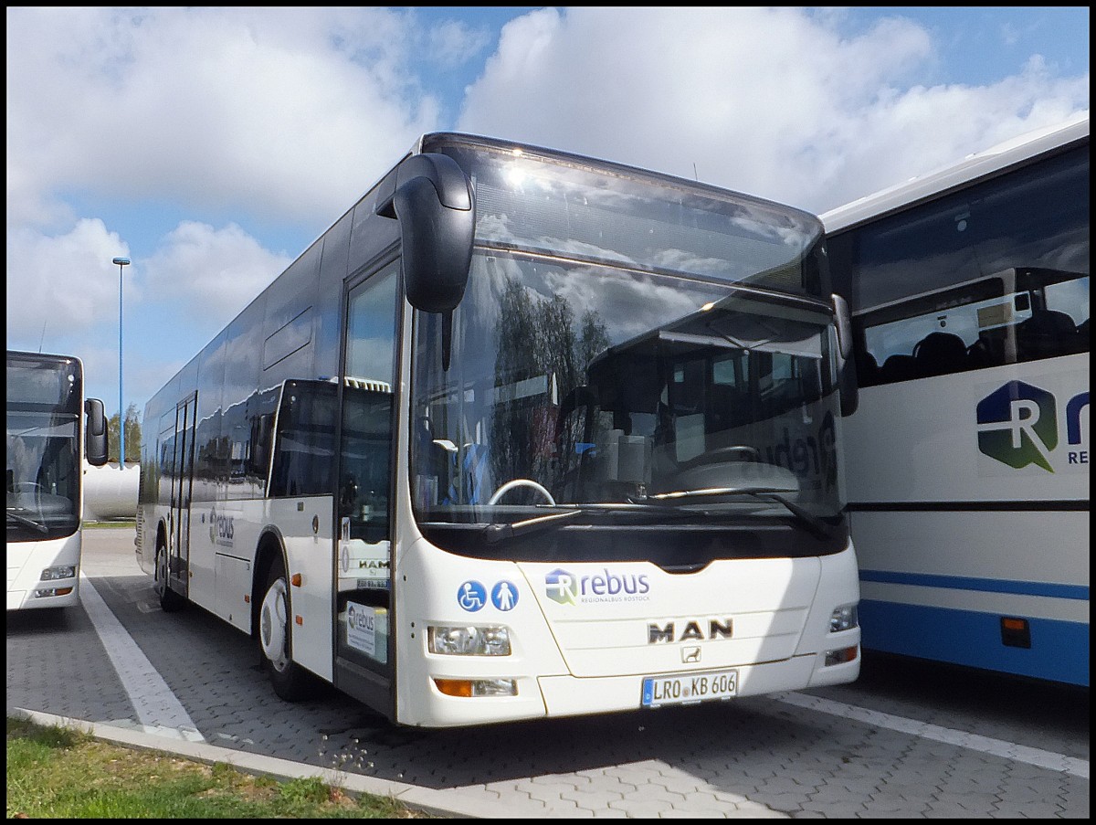 MAN Lion's City von Regionalbus Rostock in Rostock.