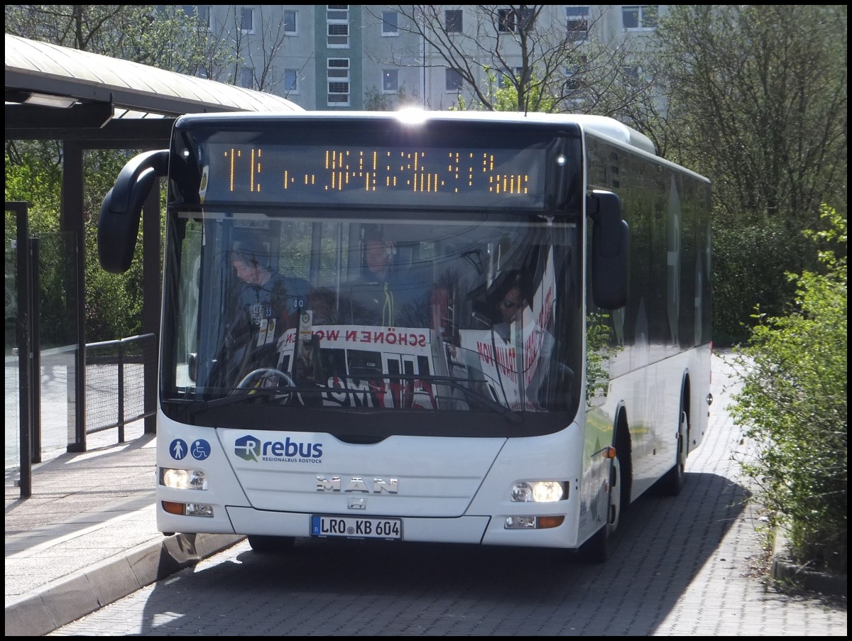 MAN Lion's City von Regionalbus Rostock in Rostock.