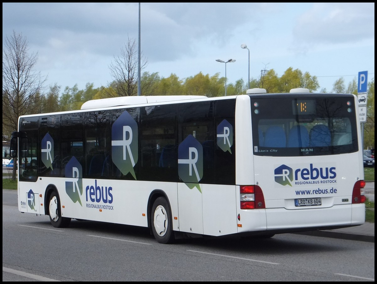 MAN Lion's City von Regionalbus Rostock in Rostock.