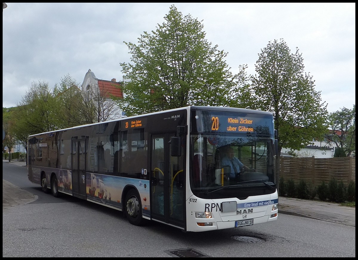 MAN Lion's City der RPNV in Sassnitz.