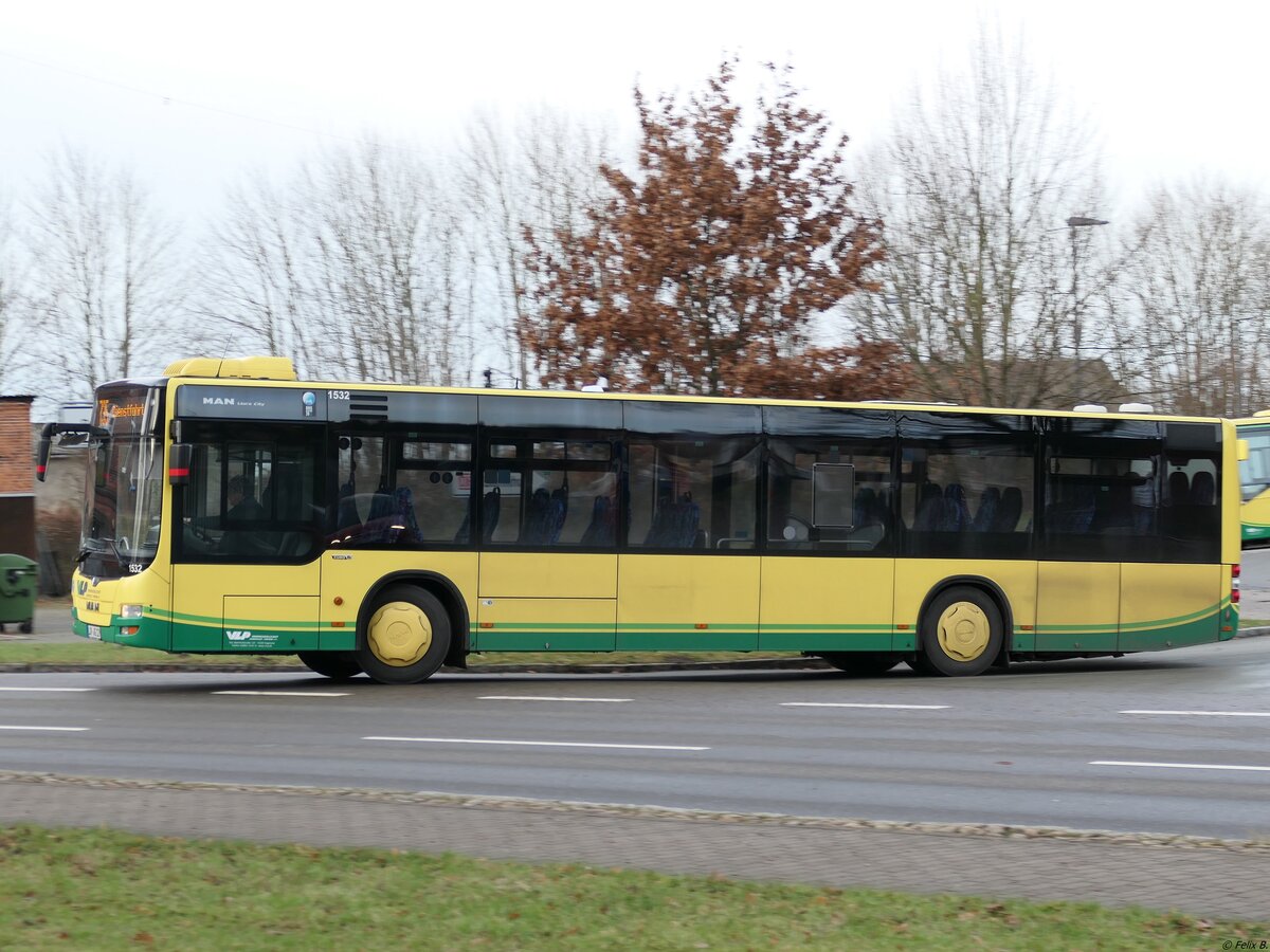 MAN Lion's City der Verkehrsgesellschaft Ludwigslust-Parchim mbH in Plau am See.