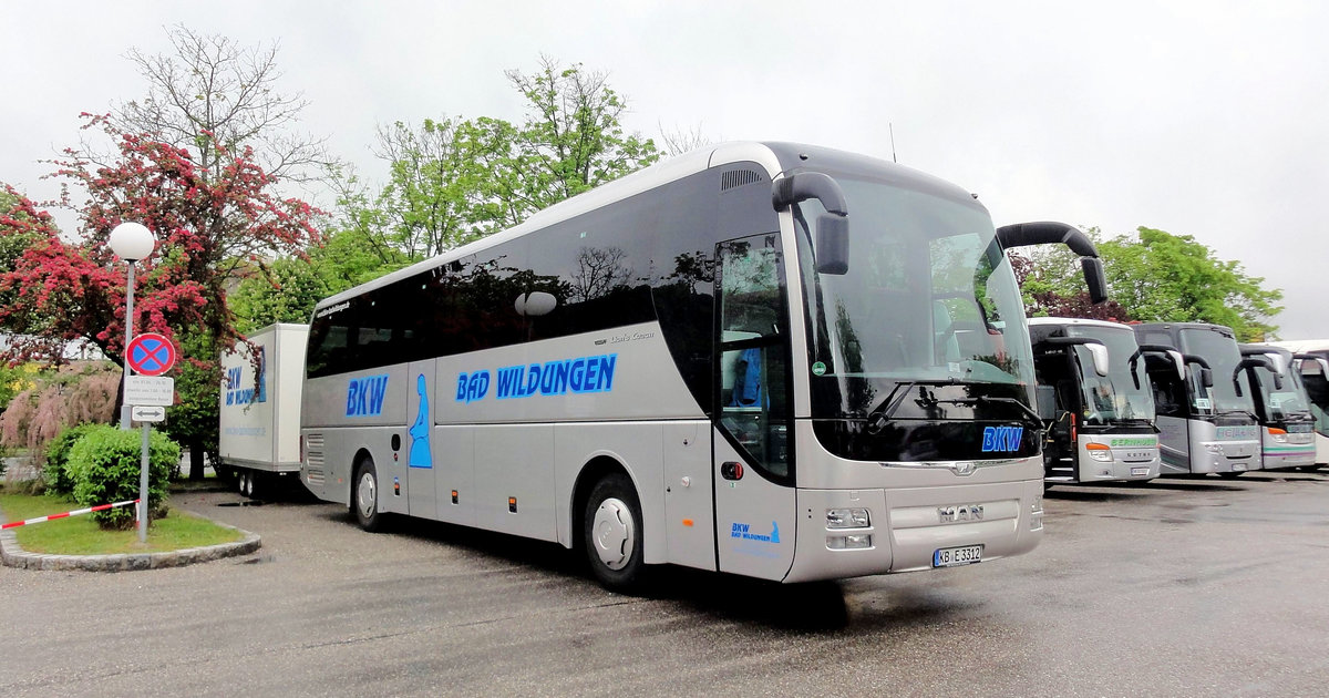 MAN Lions Coach von BKW Reisen aus der BRD in Krems gesehen.