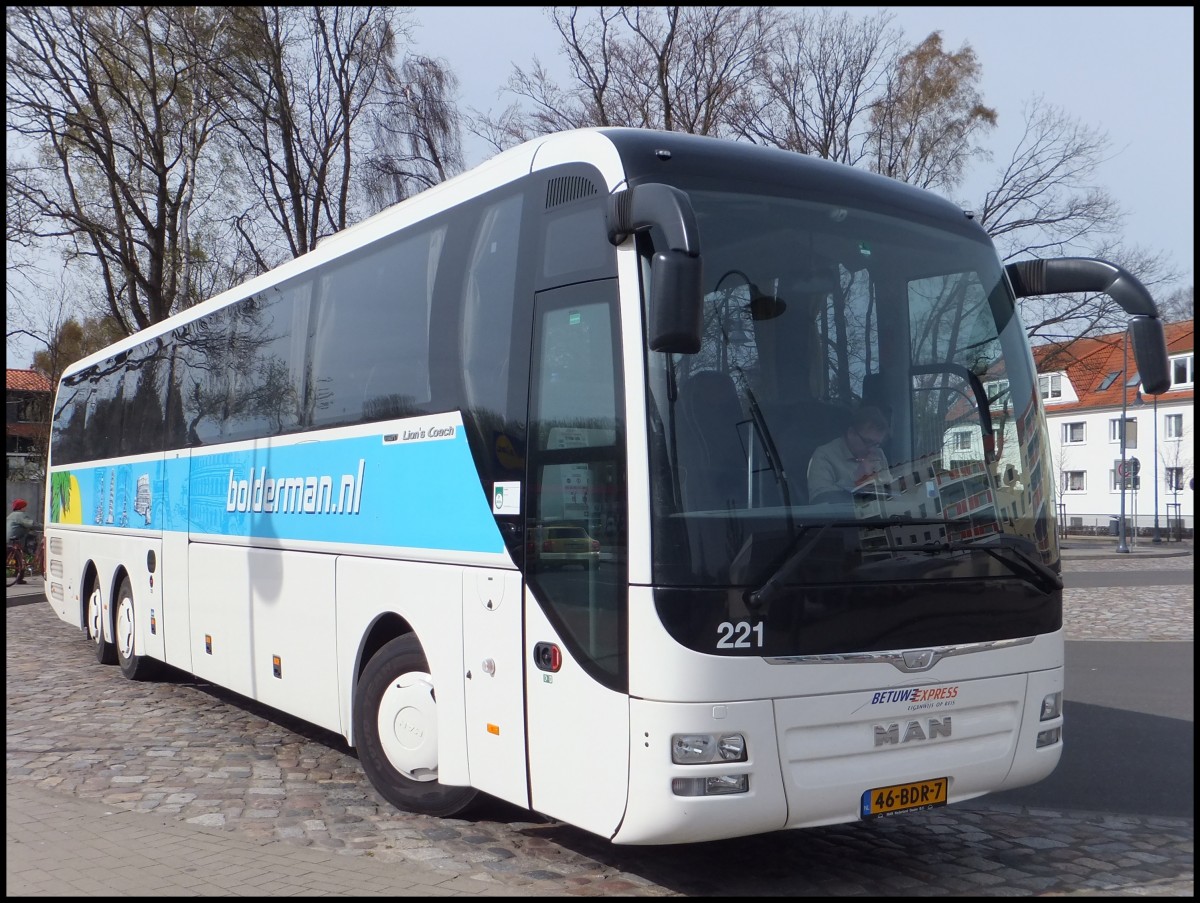 MAN Lion's Coach von Bolderman.nl aus den Niederlanden in Binz.