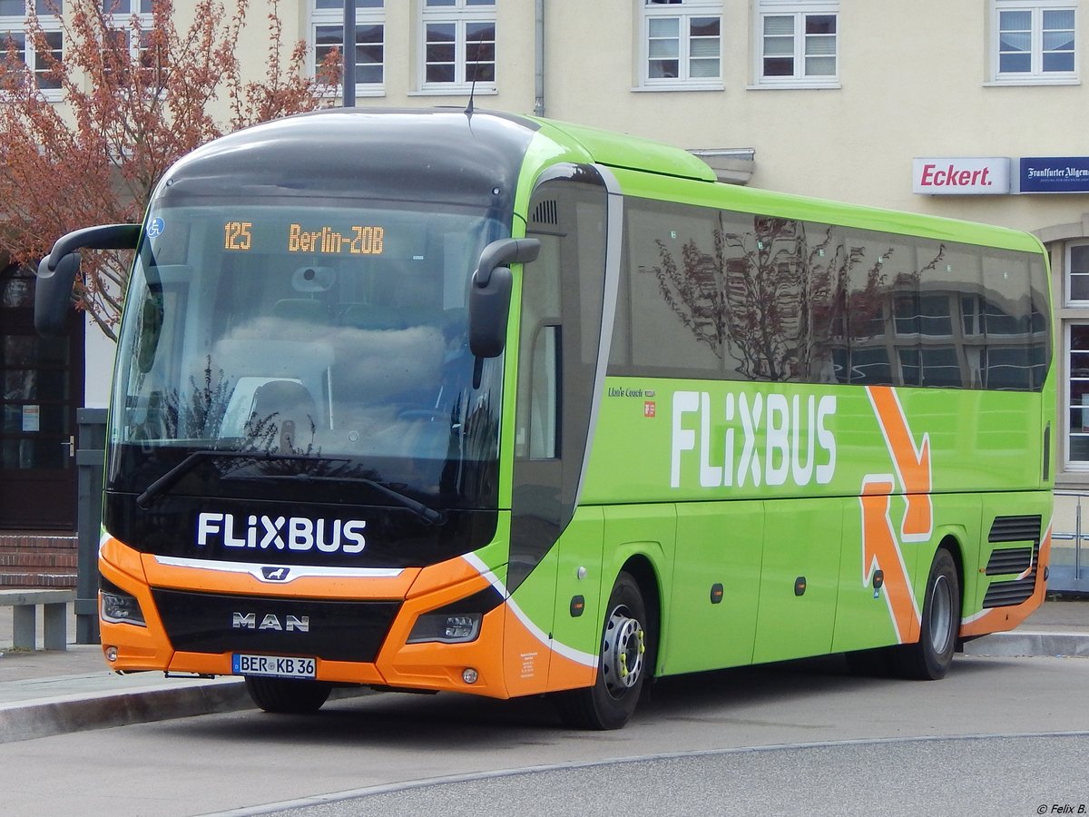 MAN Lion's Coach von FlixBus/Karsten Brust aus Deutschland in Binz.