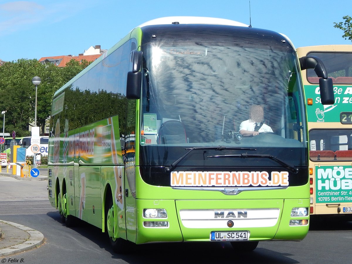 MAN Lion's Coach von Flixbus/Schröder aus Deutschland in Berlin.