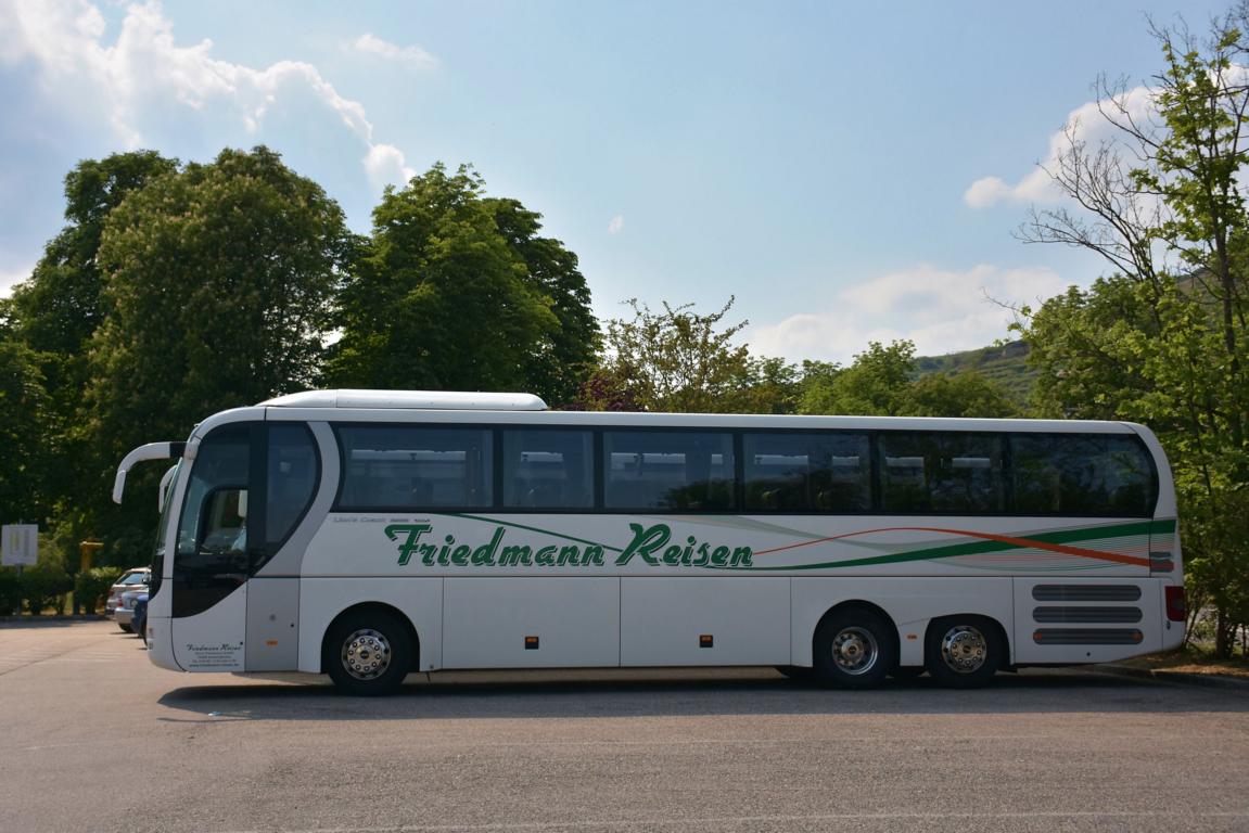 MAN Lion`s Coach von Friedmann Reisen aus der BRD im Mai 2018 in Krems.