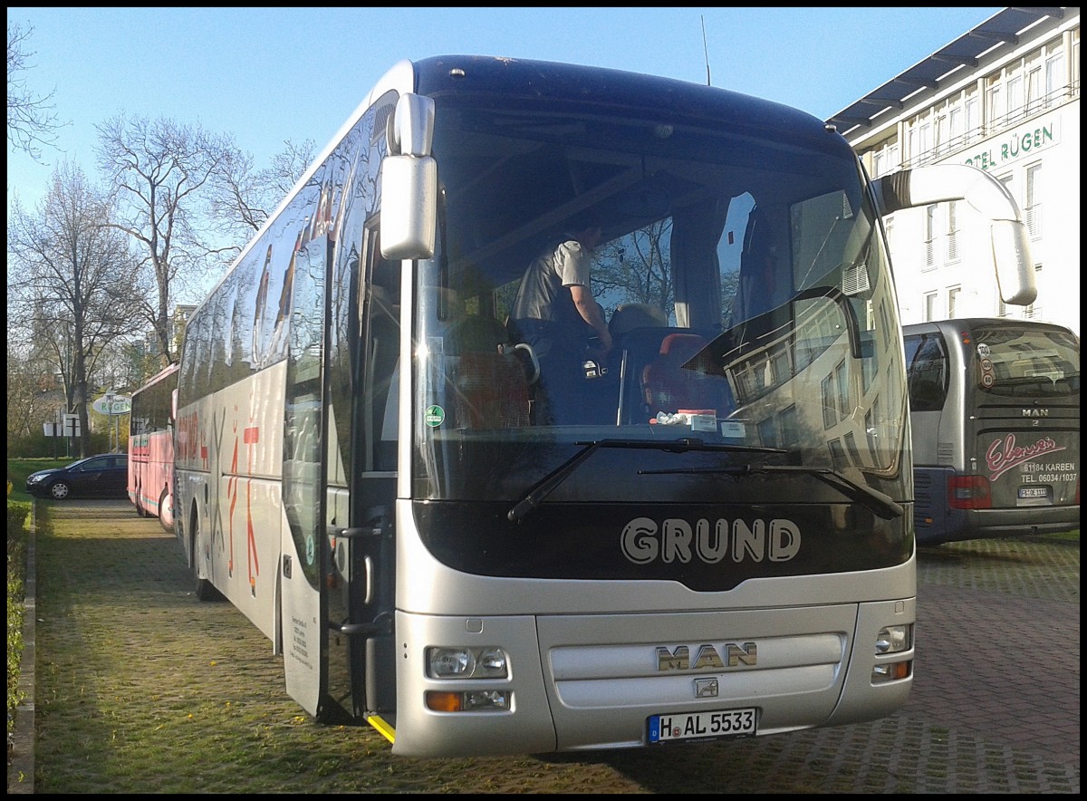 MAN Lion's Coach von Grund aus Deutschland in Bergen.