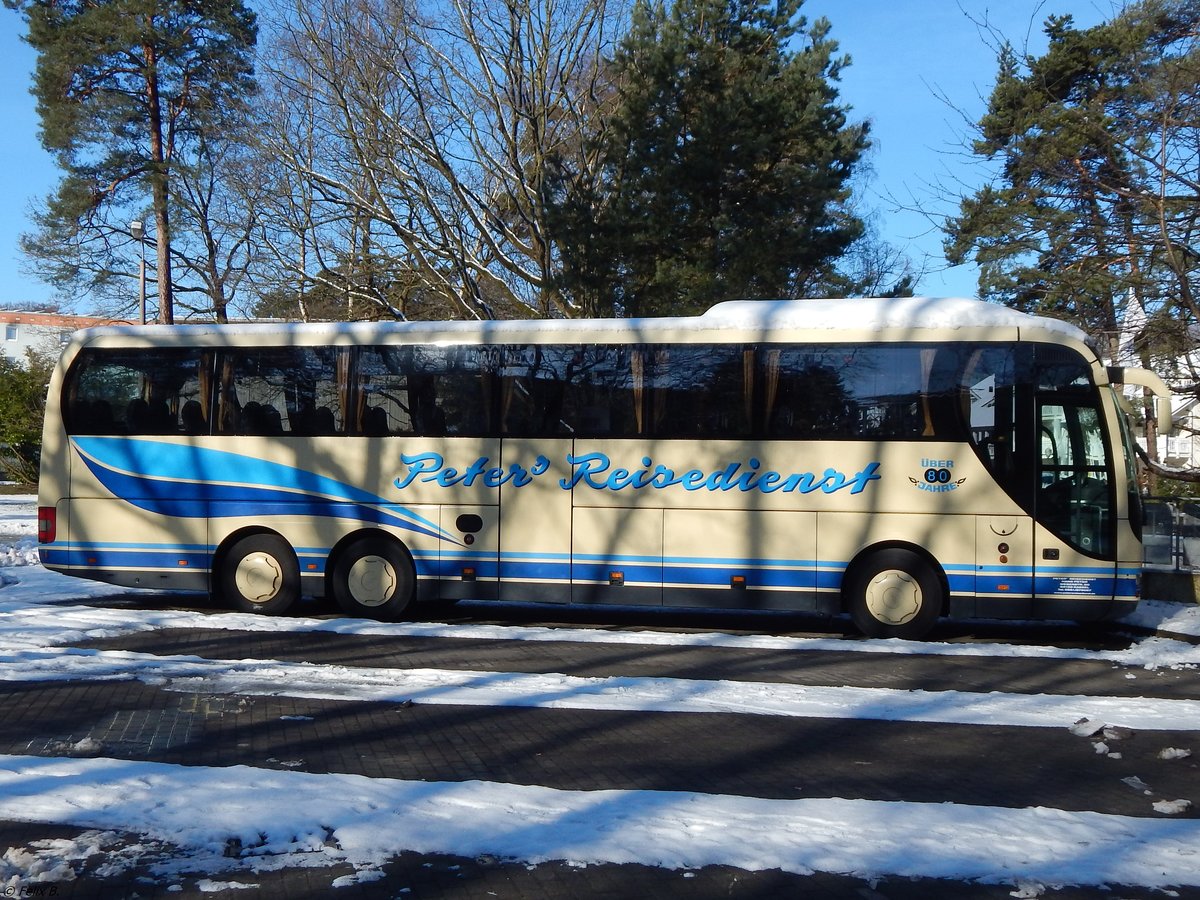 MAN Lion's Coach von Peter's Reisedienst aus Deutschland in Binz. 