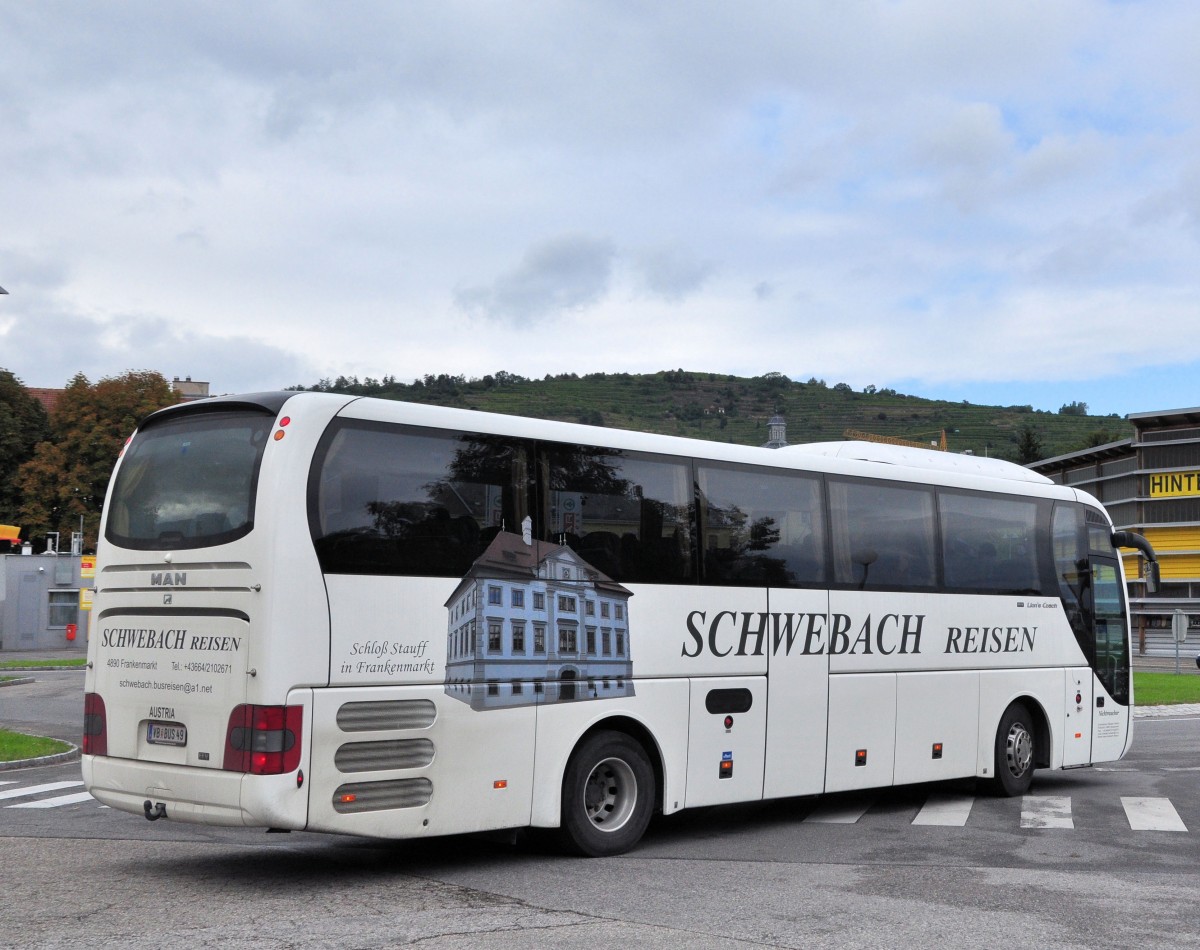 MAN LION`s COACH von SCHWEBACH Reisen/sterreich im September 2013 in Krems.