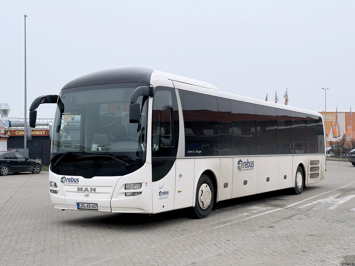 MAN Lion's Regio von Regionalbus Rostock in Waren.