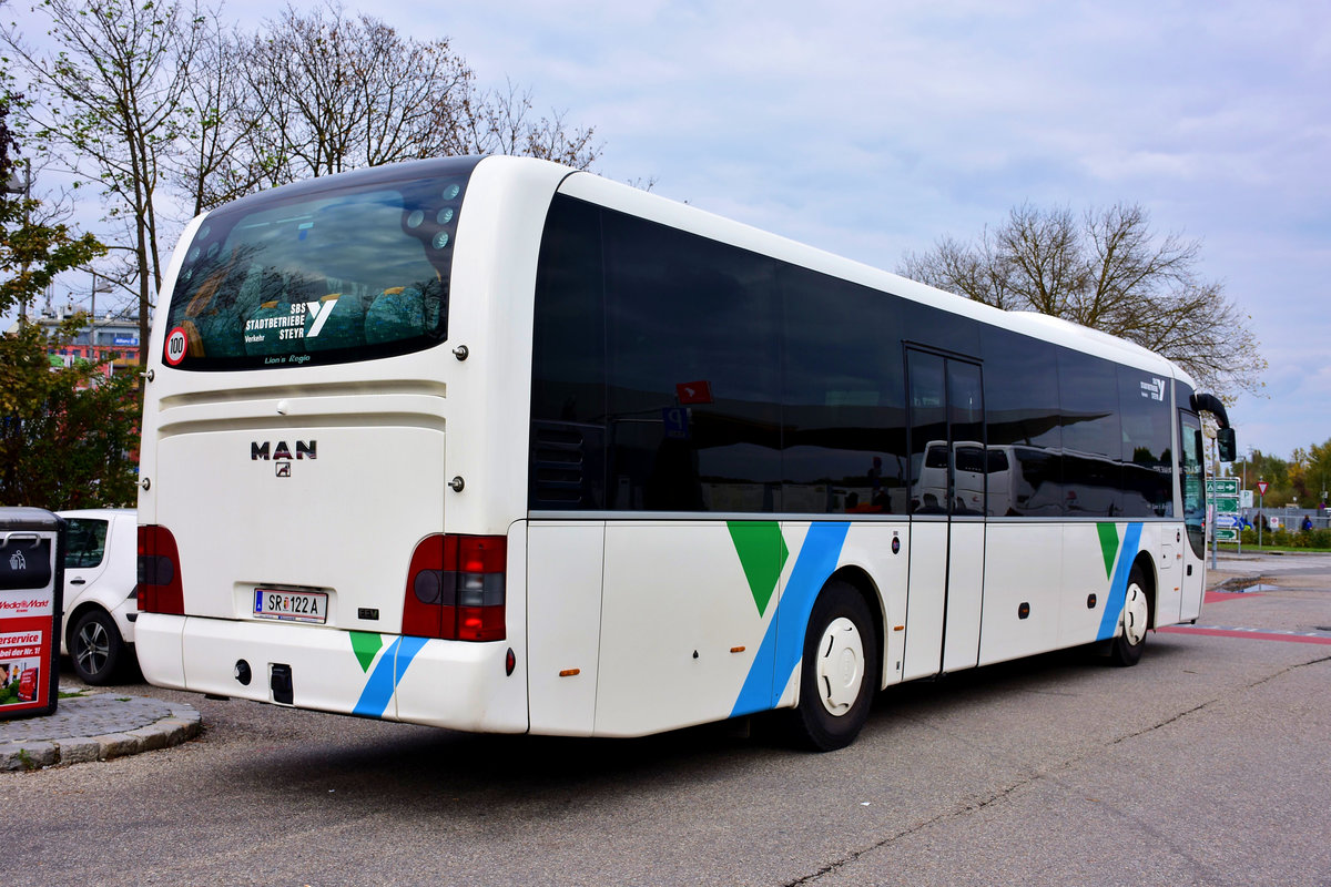 MAN Lion`s Regio von den SBS (Steyrische Stadtbetriebe) in Krems.