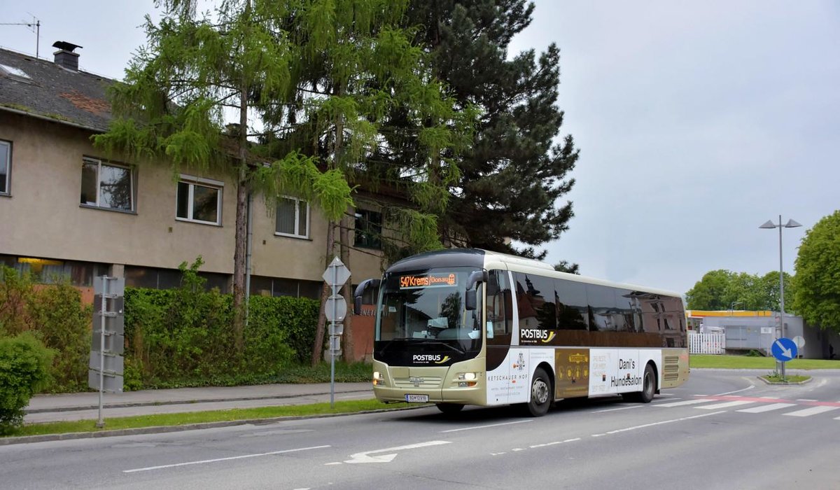 MAN Lion`s Regio,Postbus der BB in Krems.