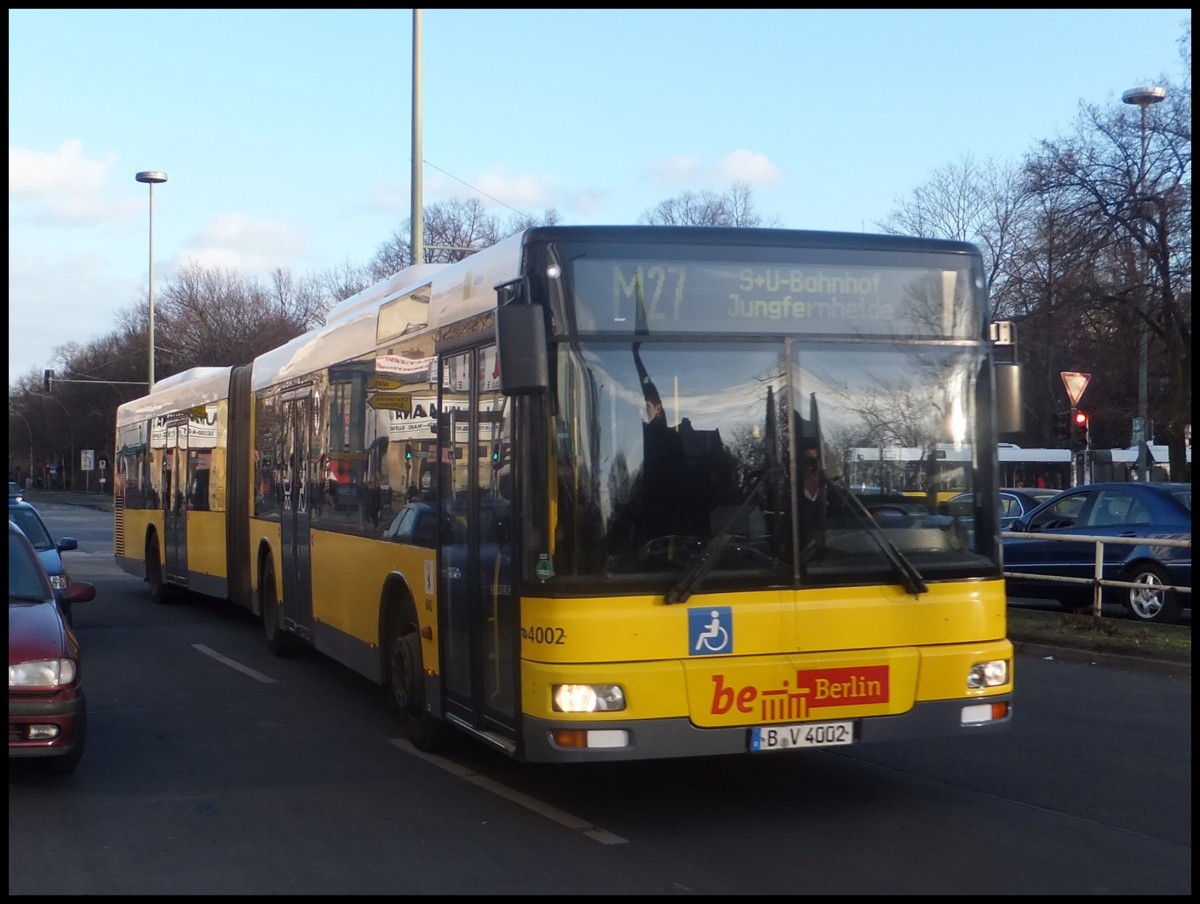 MAN Niederflurbus 2. Generation der BVG in Berlin.