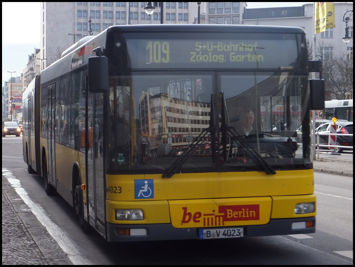 MAN Niederflurbus 2. Generation der BVG in Berlin.