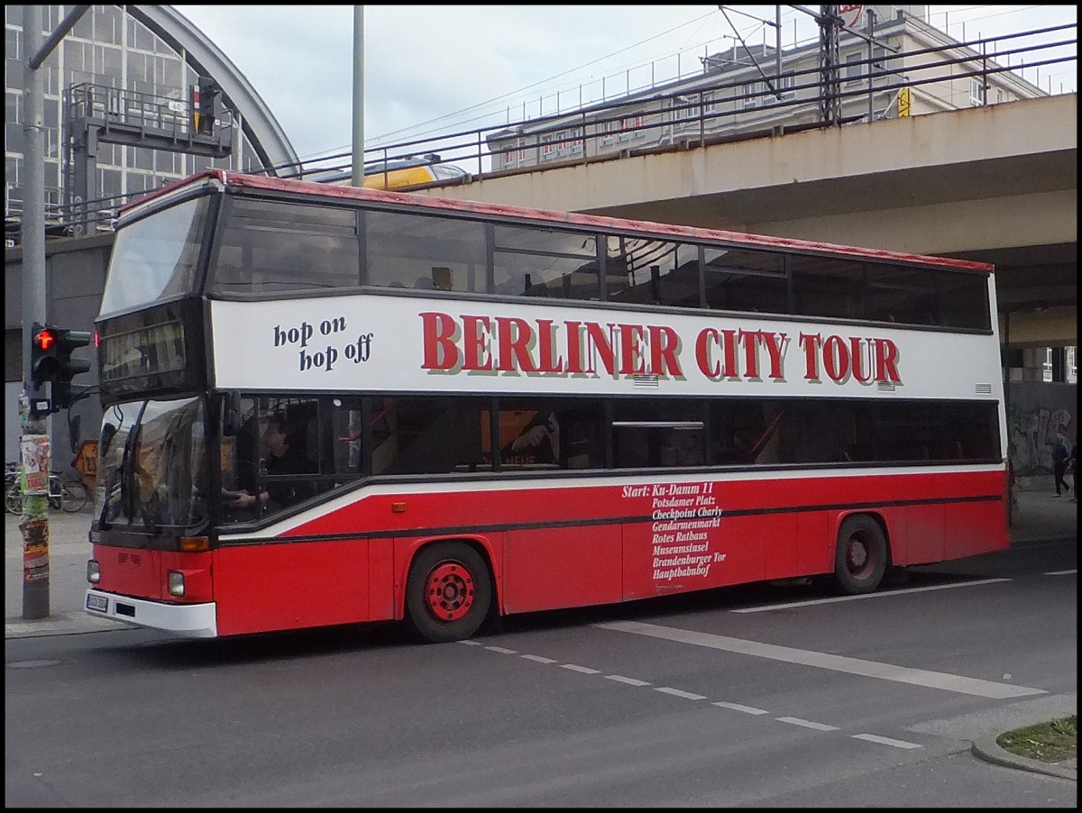 MAN SD 202 von Berliner City Tour in Berlin.