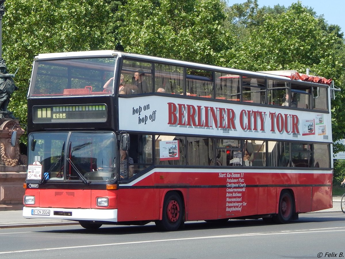 MAN SD 202 von Eick's Rundfahrten Berlin aus Deutschland in Berlin.