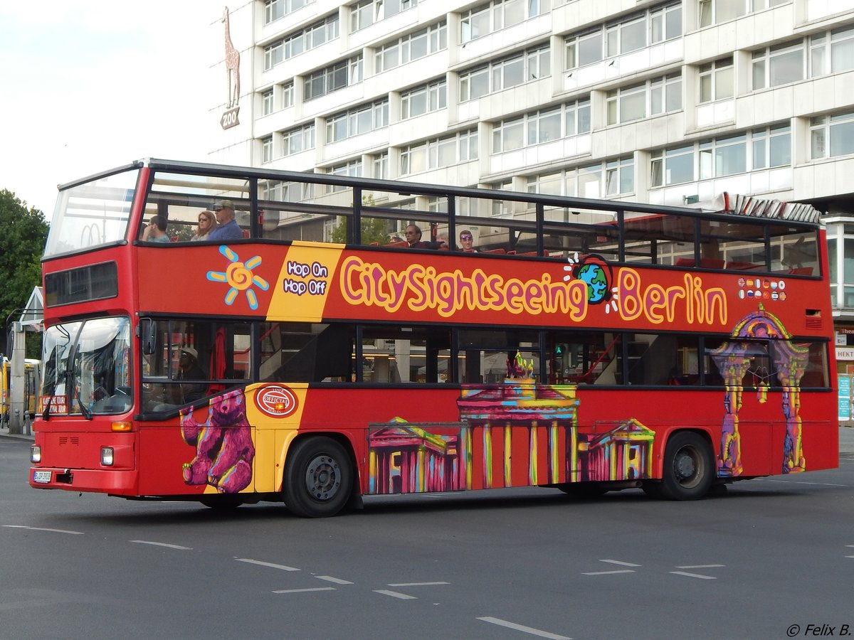 MAN SD 202 von Pokra Omnibus Team und Werkstatt GmbH in Berlin.