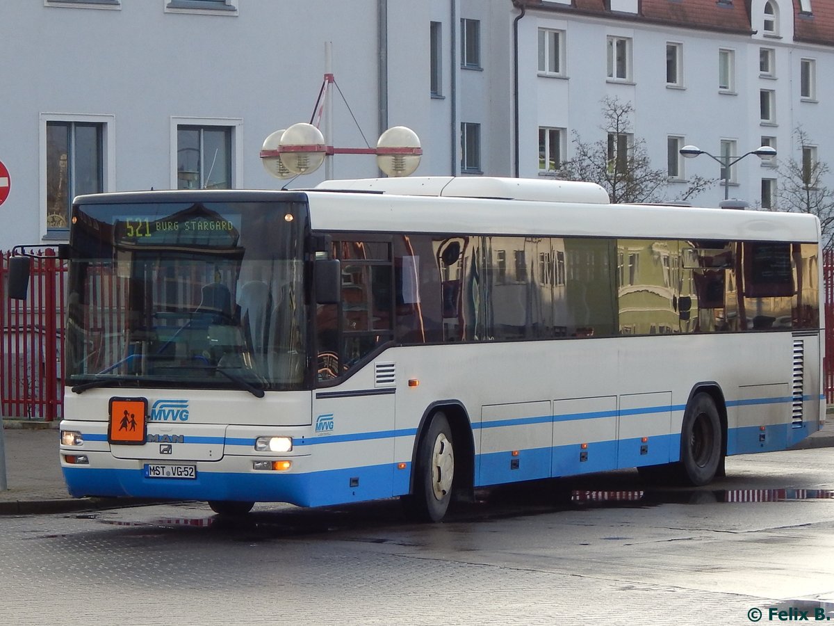 MAN SÜ 283 der MVVG in Neubrandenburg.