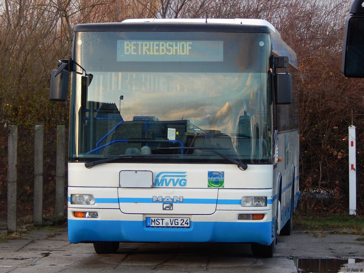 MAN SÜ 283 der MVVG in Neubrandenburg.