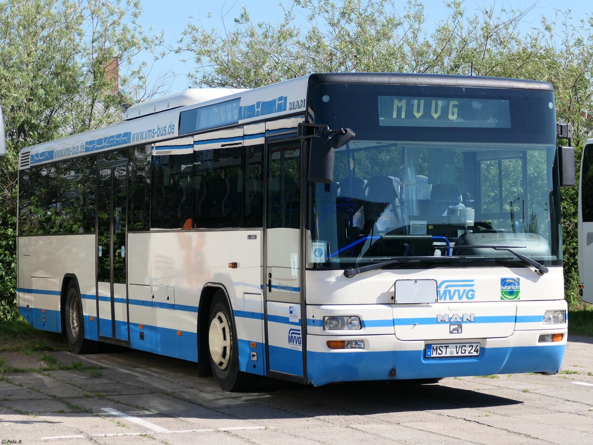 MAN SÜ 283 der MVVG in Neubrandenburg.