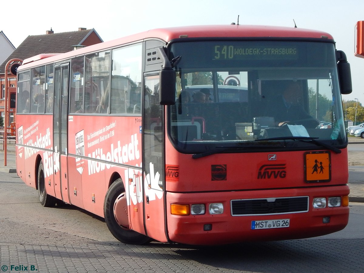 MAN ÜL 313 der MVVG in Neubrandenburg.