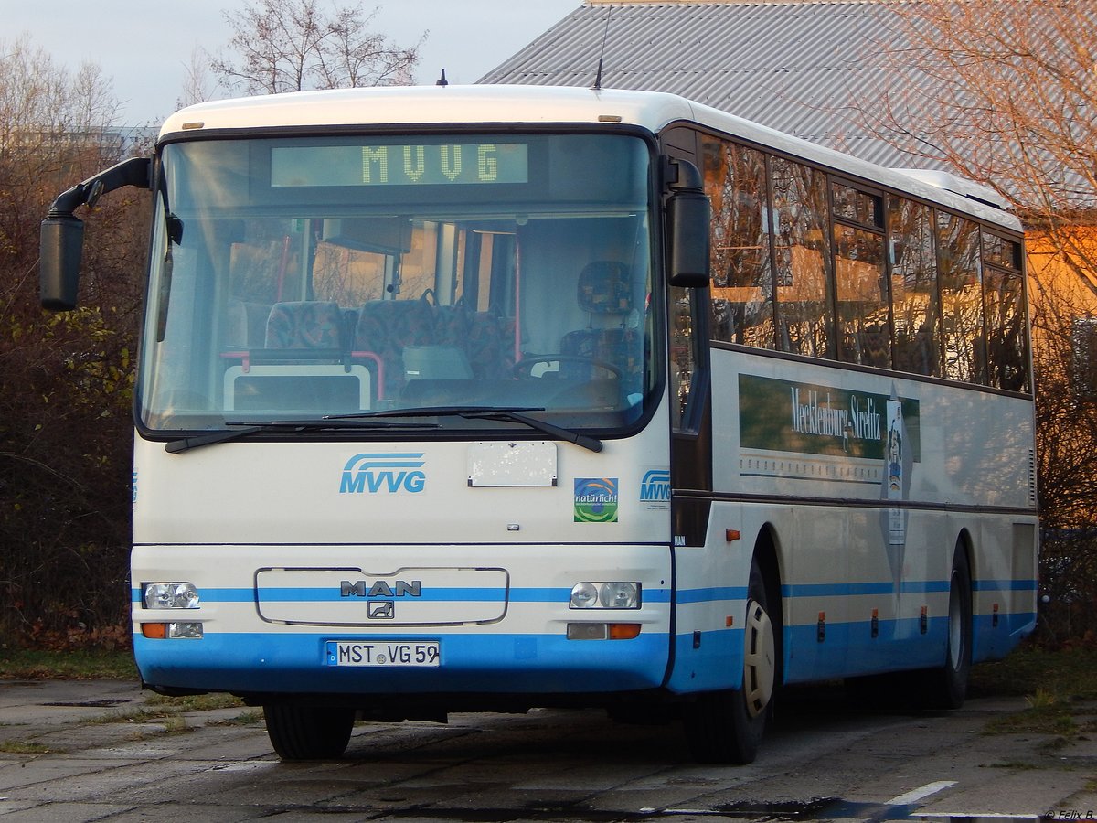 MAN ÜL 313 der MVVG in Neubrandenburg.