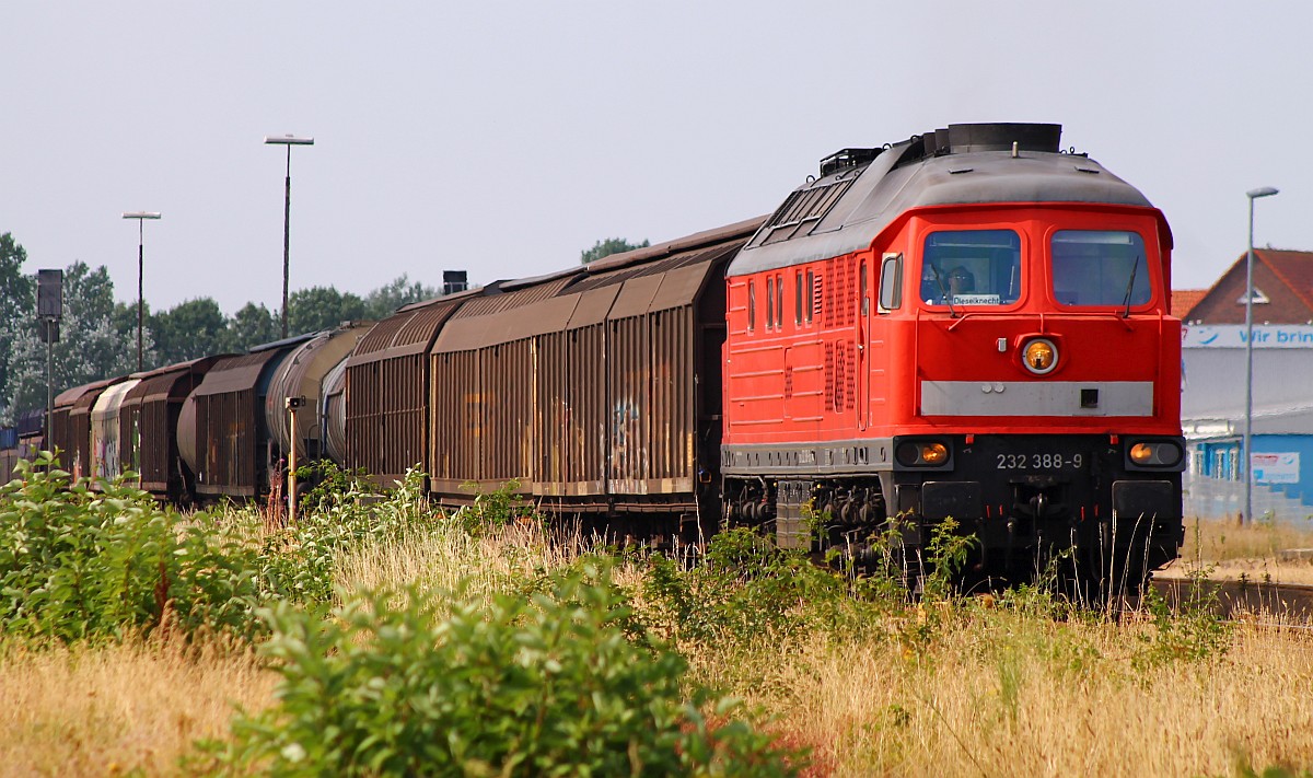 MBU 2014: DB 232 388-9 Husum Nord 01.08.2014