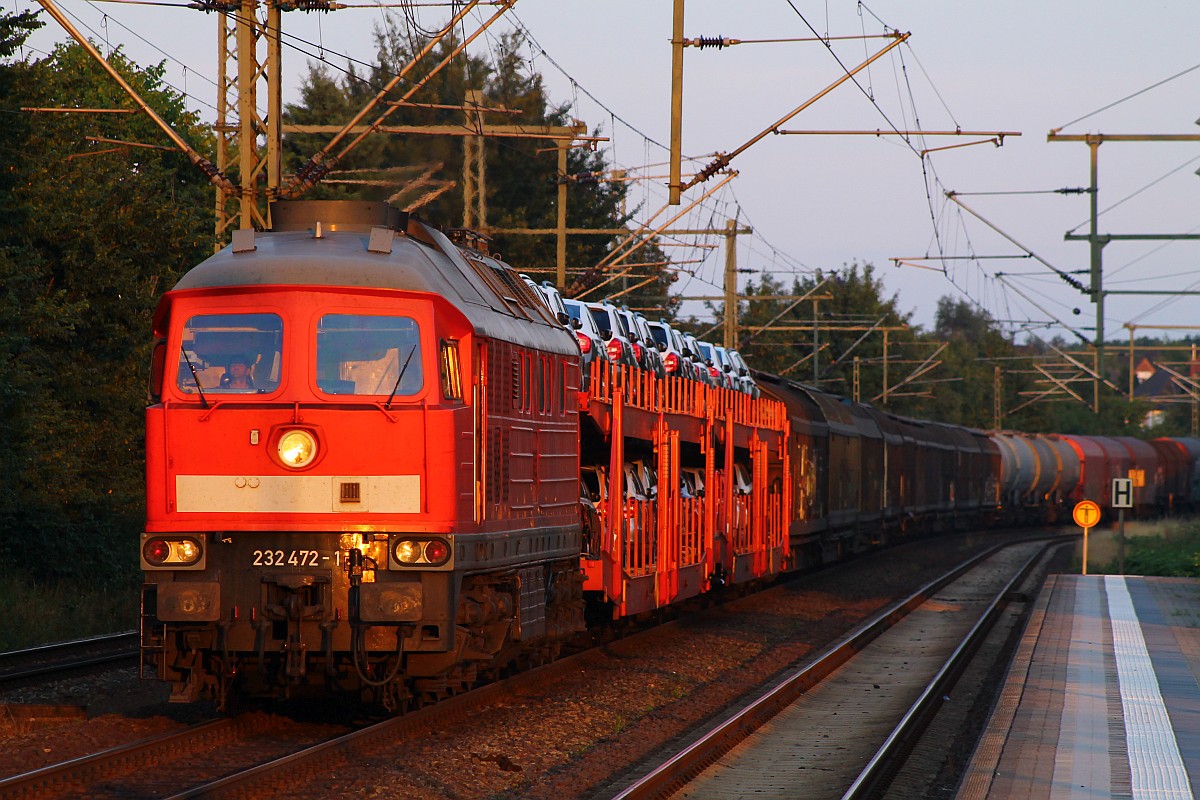 MBU 2014: DB 232 472-1 Schleswig 28.07.2014 I  (08100)