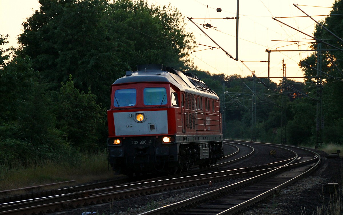 MBU 2014: DB 232 908-4 Schleswig 16.07.2014