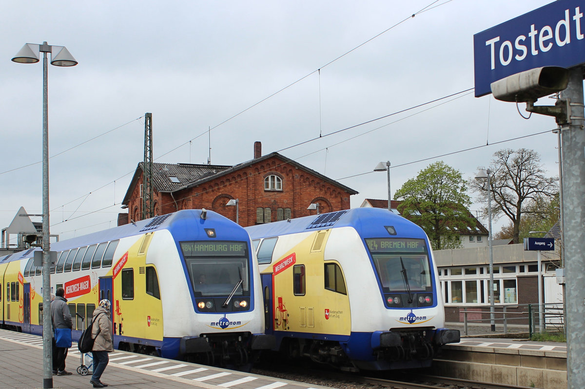 ME-Steuerwagen am 06.05.2017 in Tostedt.