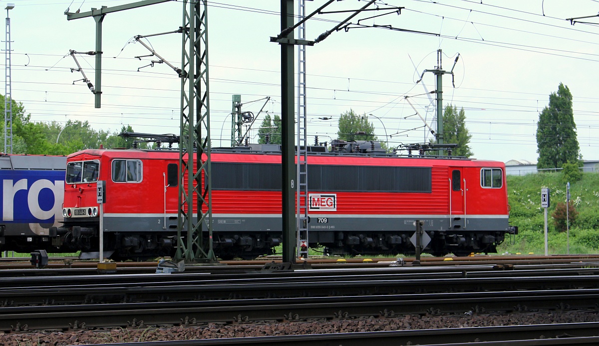 MEG 709/ 155 049-0 Blaue Brücke 12.05.2018