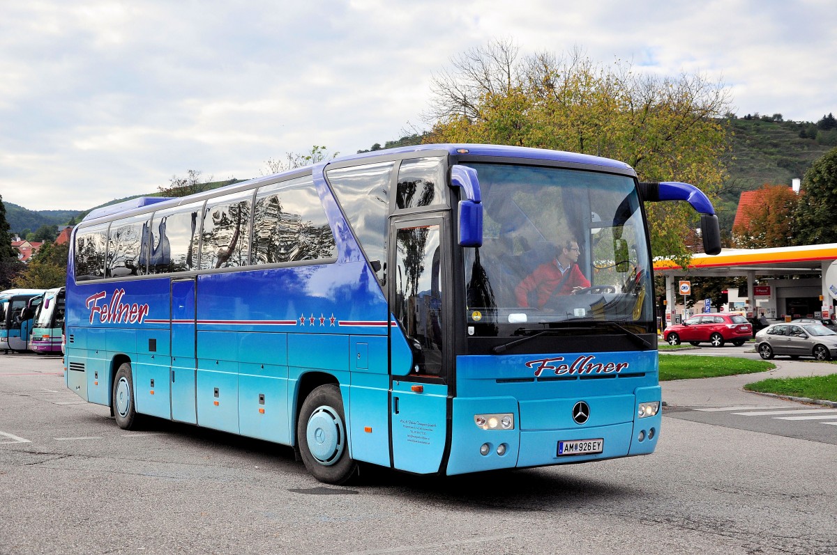 Mercedes Benz Tourismo von Fellner Reisen aus �sterreich am 27.9.2014 in Krems.