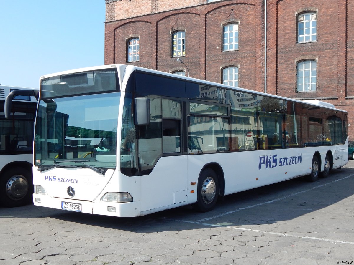 Mercedes Citaro I von PKS Szczecin aus Polen in Stettin.